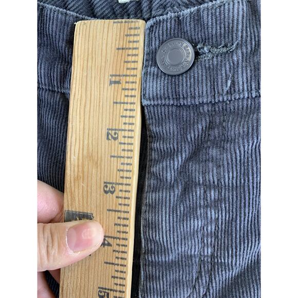 St John’s Bay Women’s Corduroy Pants Straight Fit Bootcut Gray Size 6 P - Picture 7 of 16